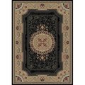 Concord Global Trading Concord Global 65236 6 ft. 7 in. x 9 ft. 6 in. Ankara Chateau - Black 65236